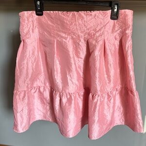 🆕 💝 PRETTY IN PINK! Topshop Blush Pink Skirt. Size 10. NWT. 💝